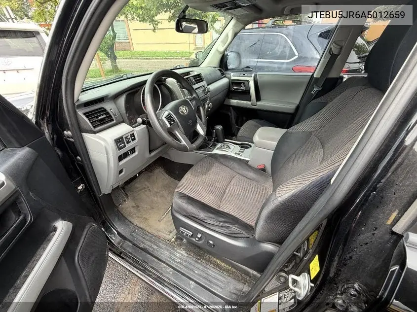 2010 Toyota 4Runner Sr5 V6 VIN: JTEBU5JR6A5012659 Lot: 45681523