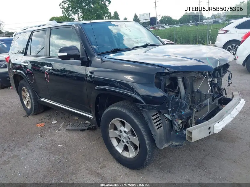 2011 Toyota 4Runner Sr5 V6 VIN: JTEBU5JR5B5075396 Lot: 45549396
