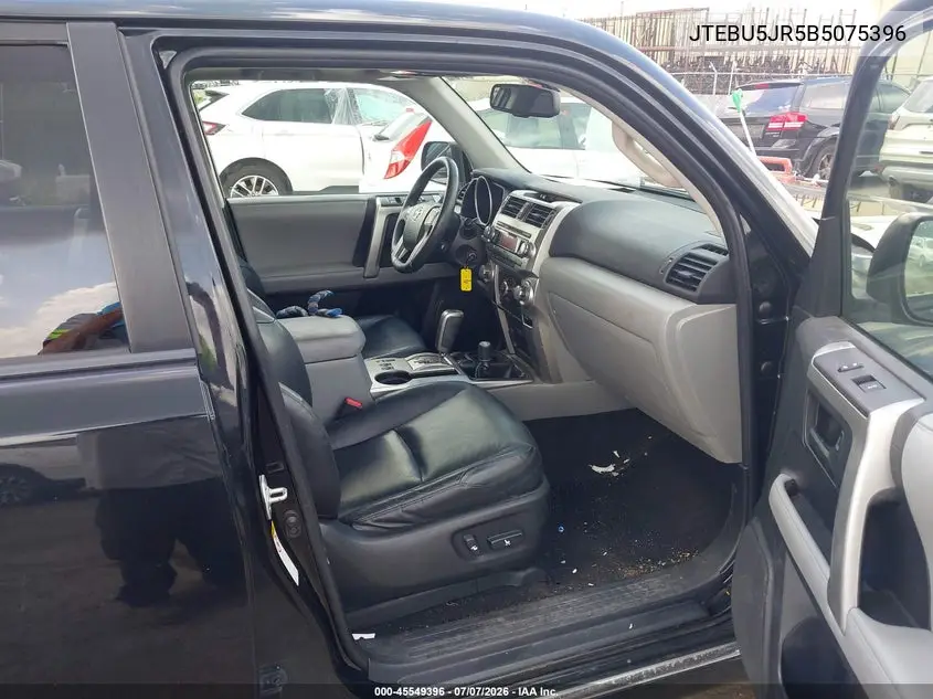 2011 Toyota 4Runner Sr5 V6 VIN: JTEBU5JR5B5075396 Lot: 45549396