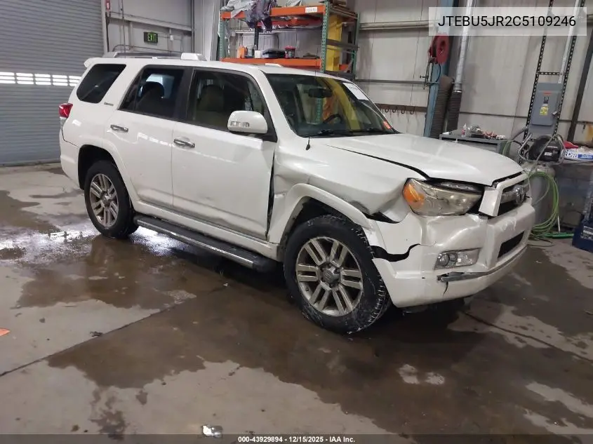 JTEBU5JR2C5109246 2012 Toyota 4Runner Limited