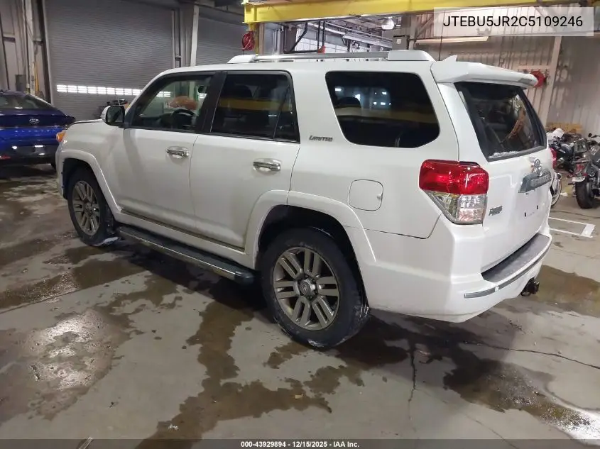 JTEBU5JR2C5109246 2012 Toyota 4Runner Limited