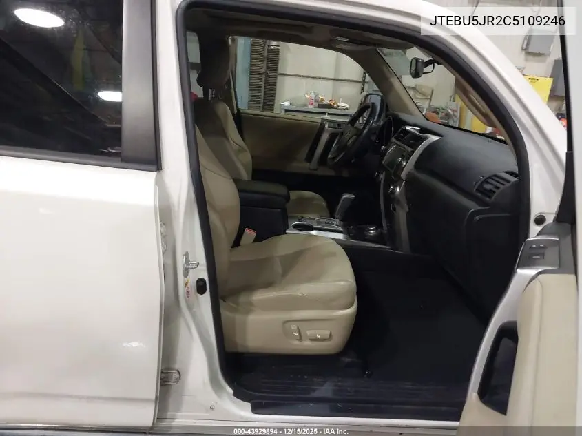 JTEBU5JR2C5109246 2012 Toyota 4Runner Limited
