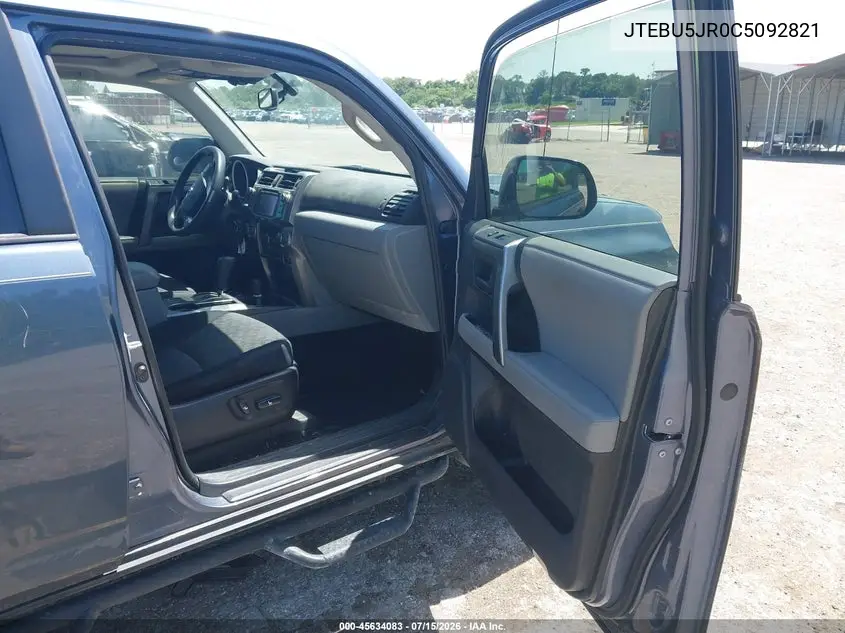 2012 Toyota 4Runner Trail VIN: JTEBU5JR0C5092821 Lot: 45634083