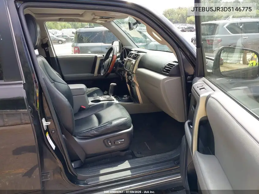 2013 Toyota 4Runner Sr5 VIN: JTEBU5JR3D5146775 Lot: 45602261