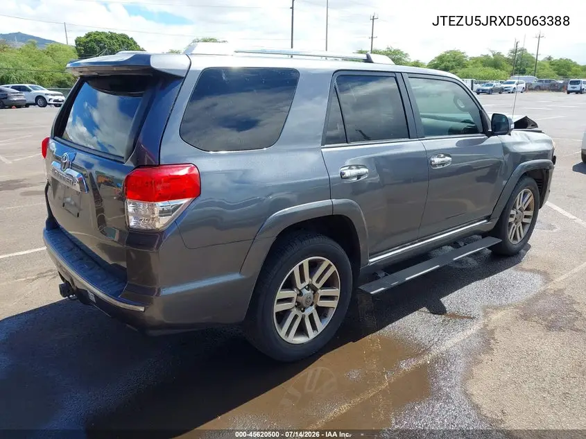 2013 Toyota 4Runner Limited/Sr5 VIN: JTEZU5JRXD5063388 Lot: 45620500