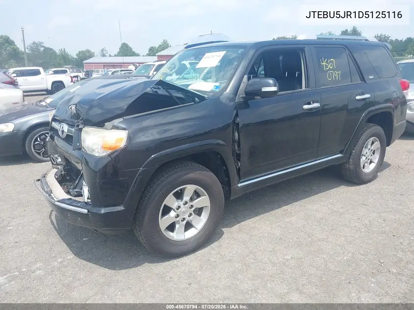 2013 Toyota 4Runner Sr5 VIN: JTEBU5JR1D5125116 Lot: 45670794