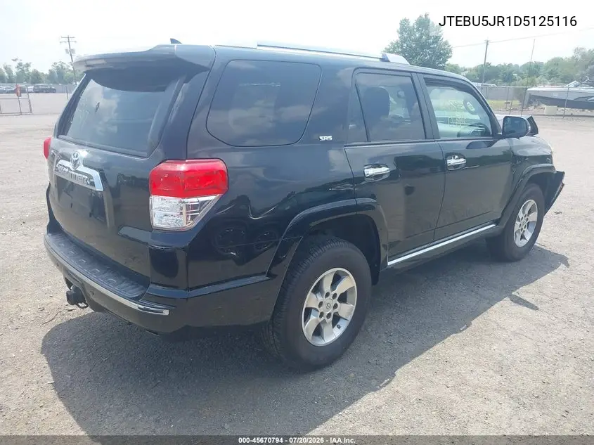 2013 Toyota 4Runner Sr5 VIN: JTEBU5JR1D5125116 Lot: 45670794
