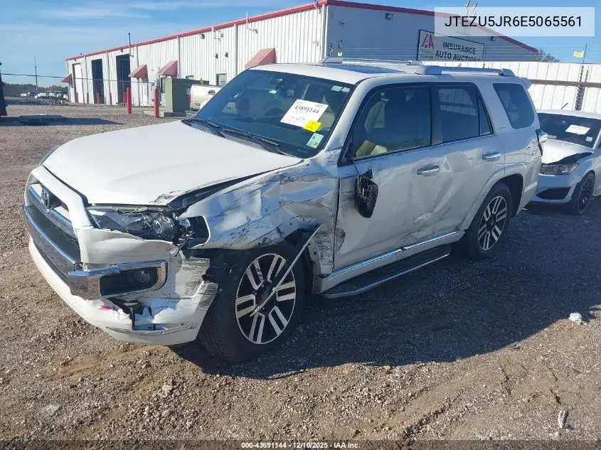 JTEZU5JR6E5065561 2014 Toyota 4Runner Limited
