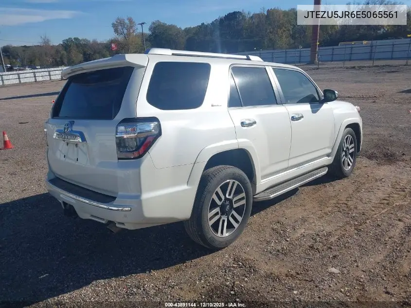 JTEZU5JR6E5065561 2014 Toyota 4Runner Limited