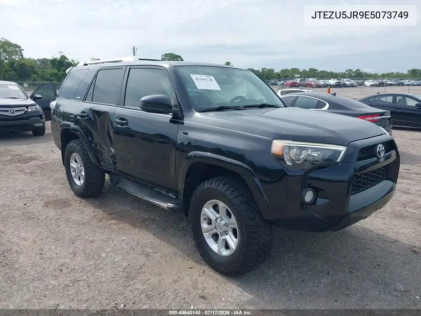 2014 Toyota 4Runner Sr5 VIN: JTEZU5JR9E5073749 Lot: 45645148