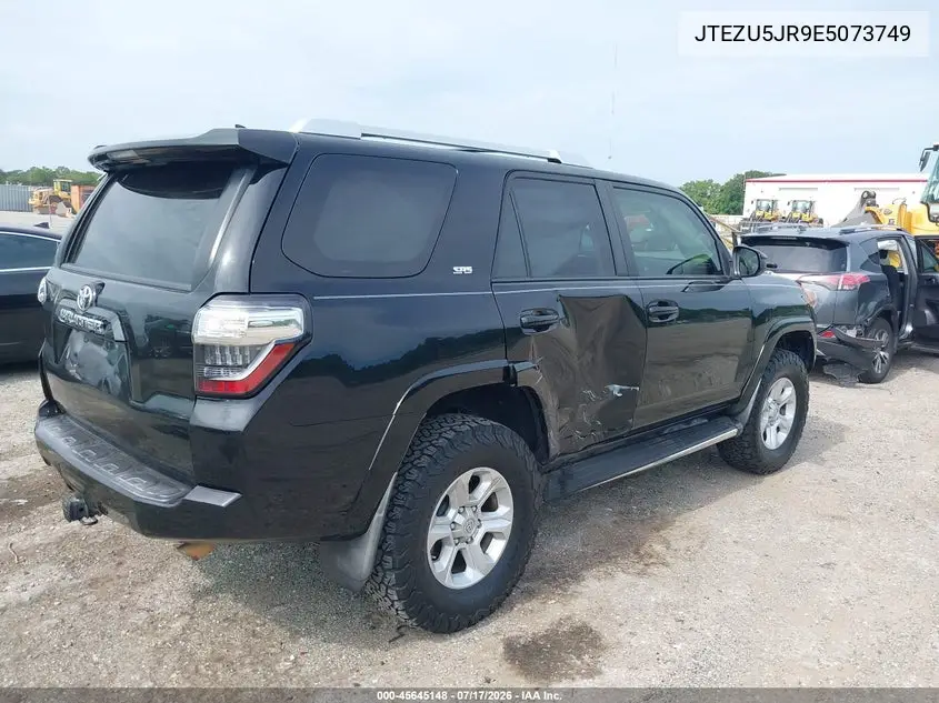 2014 Toyota 4Runner Sr5 VIN: JTEZU5JR9E5073749 Lot: 45645148