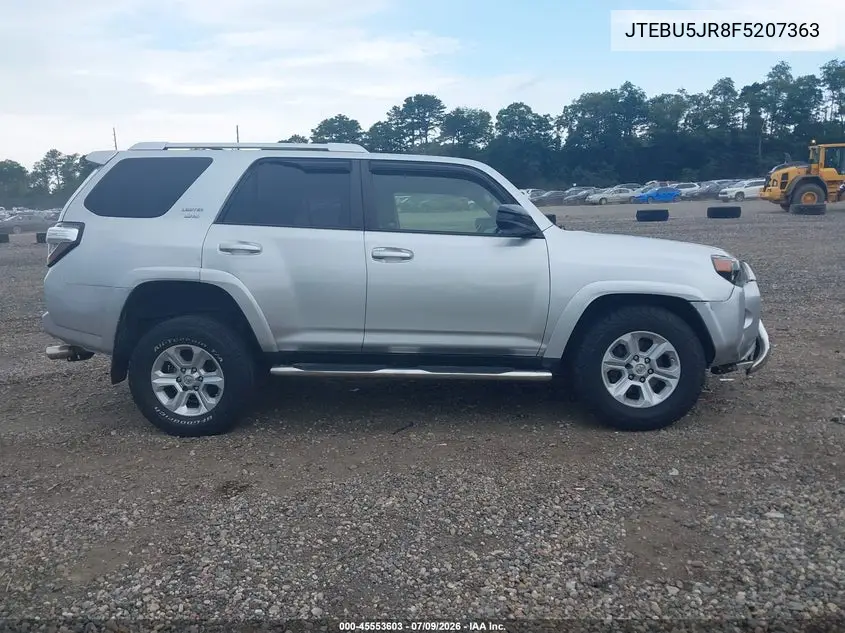 2015 Toyota 4Runner Sr5 VIN: JTEBU5JR8F5207363 Lot: 45553603