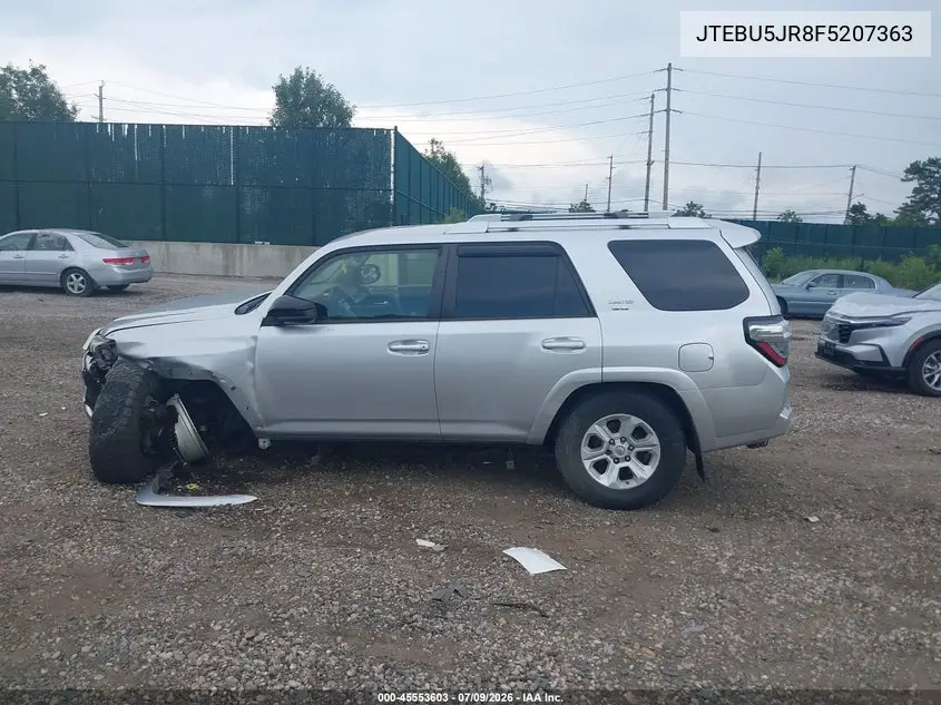 2015 Toyota 4Runner Sr5 VIN: JTEBU5JR8F5207363 Lot: 45553603