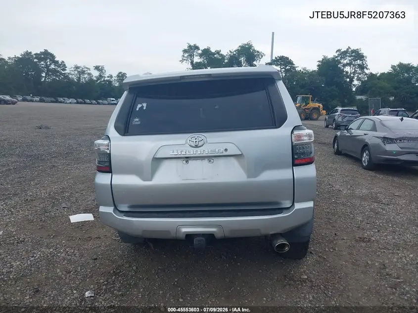 2015 Toyota 4Runner Sr5 VIN: JTEBU5JR8F5207363 Lot: 45553603