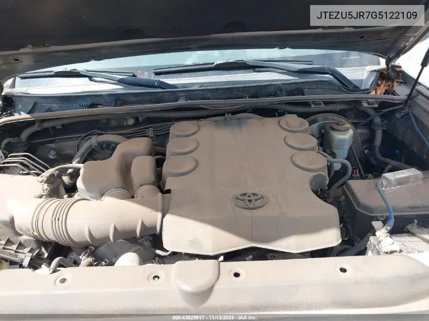 JTEZU5JR7G5122109 2016 Toyota 4Runner Sr5