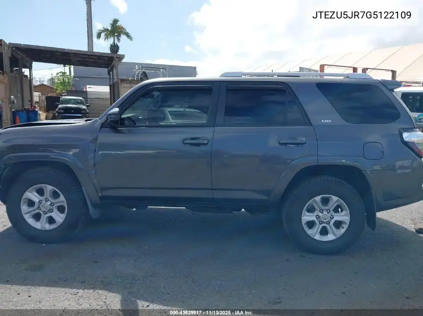 JTEZU5JR7G5122109 2016 Toyota 4Runner Sr5