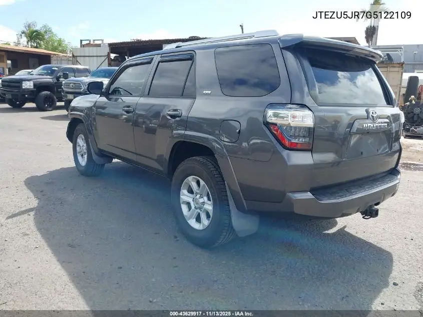 JTEZU5JR7G5122109 2016 Toyota 4Runner Sr5