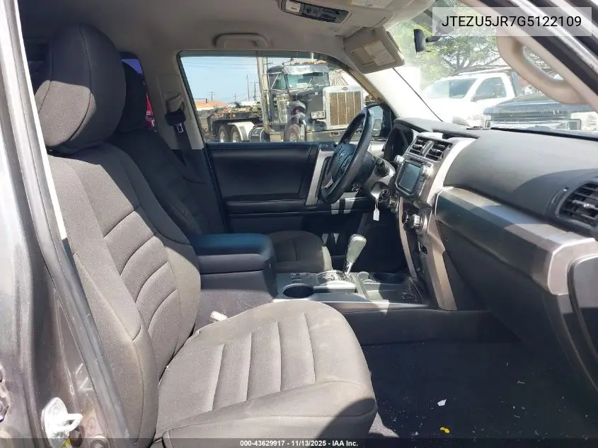 JTEZU5JR7G5122109 2016 Toyota 4Runner Sr5