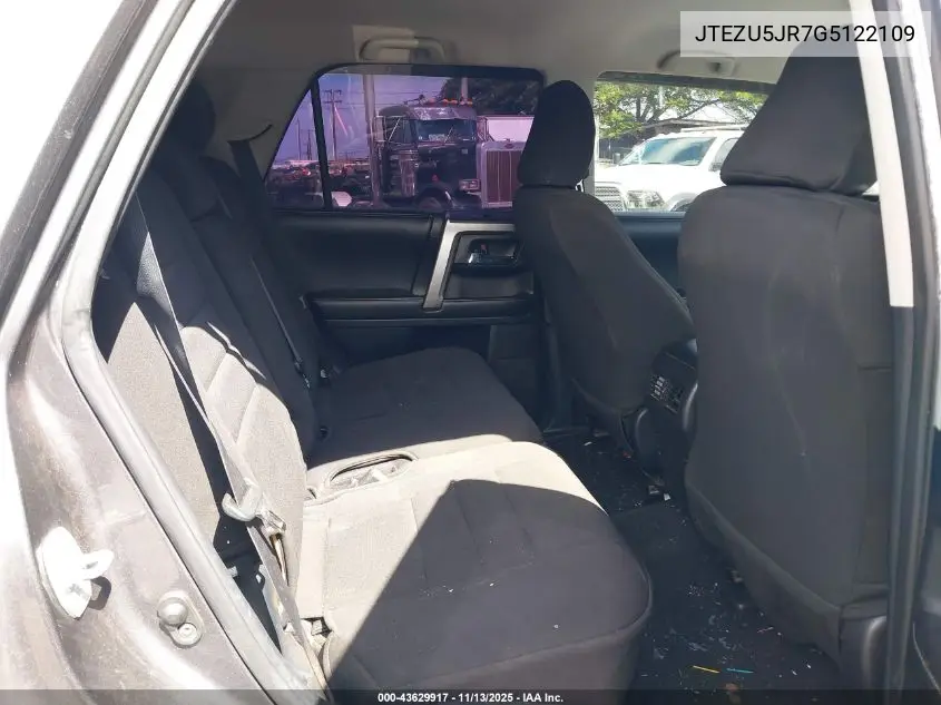 JTEZU5JR7G5122109 2016 Toyota 4Runner Sr5