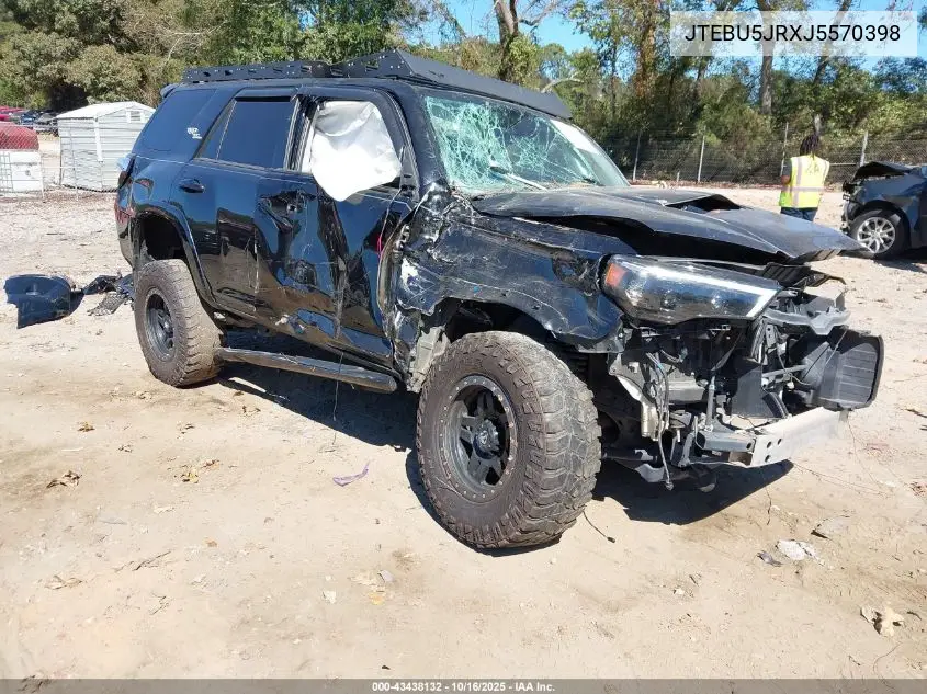 JTEBU5JRXJ5570398 2018 Toyota 4Runner Trd Off Road