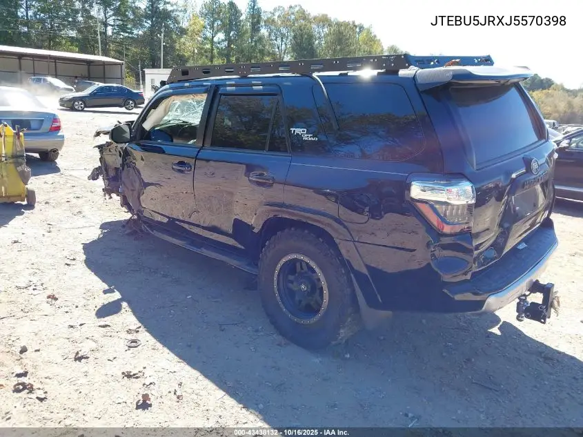 JTEBU5JRXJ5570398 2018 Toyota 4Runner Trd Off Road