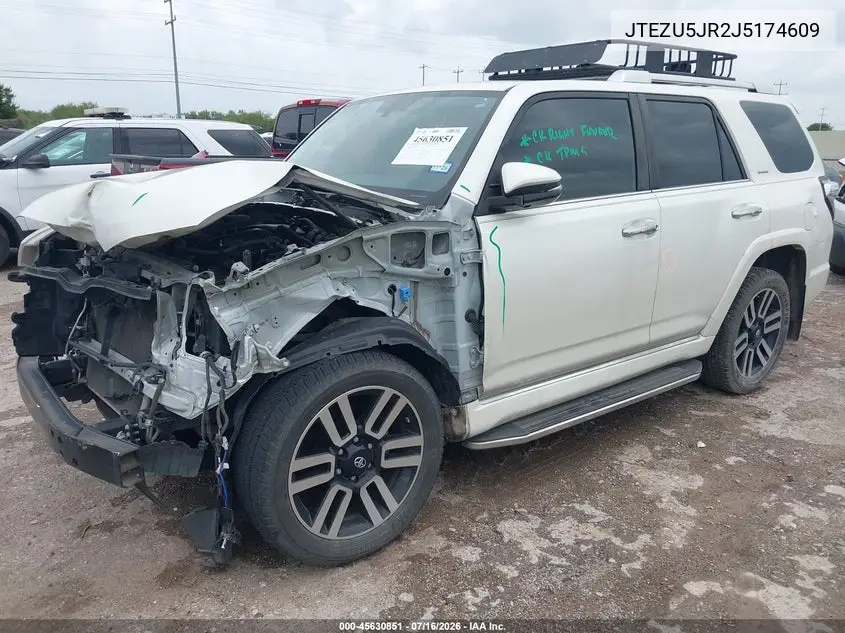 2018 Toyota 4Runner Limited VIN: JTEZU5JR2J5174609 Lot: 45630851