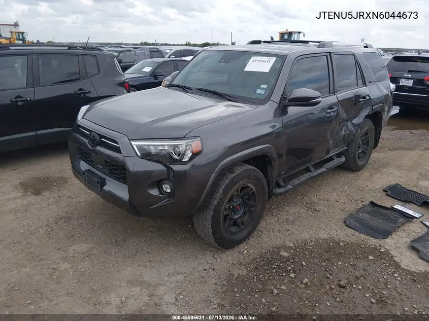 2022 Toyota 4Runner Sr5 Premium VIN: JTENU5JRXN6044673 Lot: 45595631
