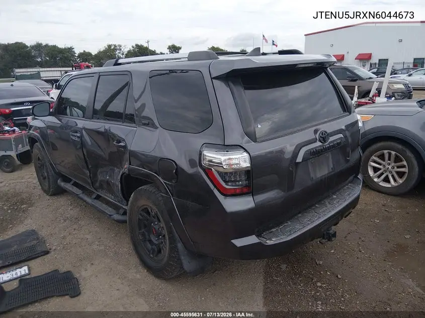 2022 Toyota 4Runner Sr5 Premium VIN: JTENU5JRXN6044673 Lot: 45595631