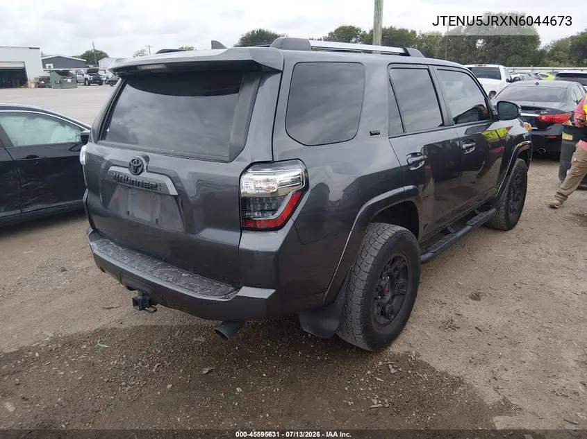 2022 Toyota 4Runner Sr5 Premium VIN: JTENU5JRXN6044673 Lot: 45595631