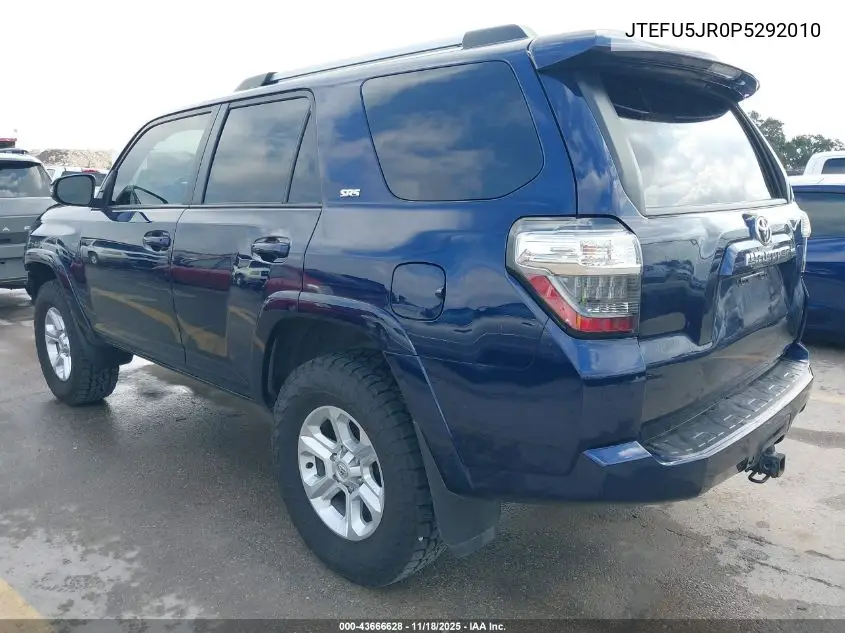 JTEFU5JR0P5292010 2023 Toyota 4Runner Sr5 Premium