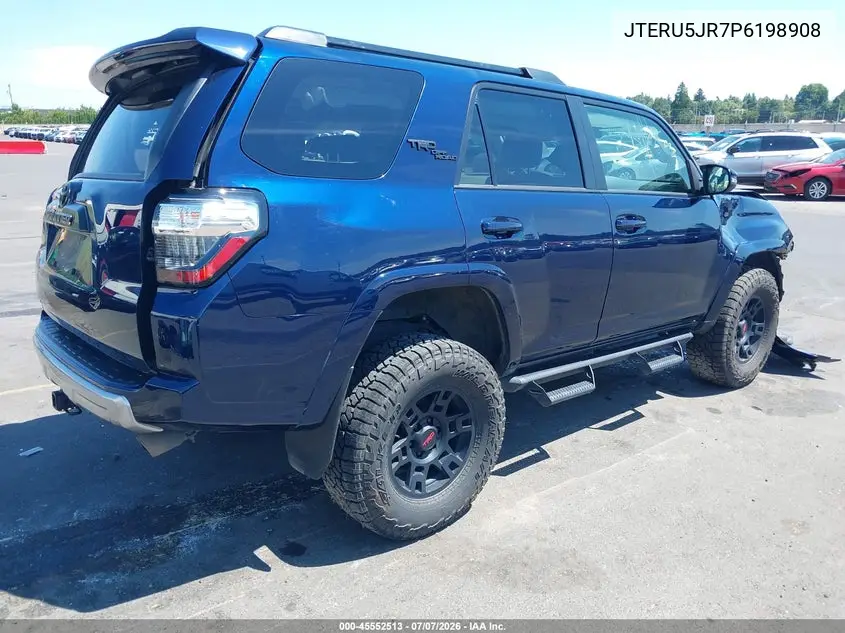 2023 Toyota 4Runner Trd Off Road Premium VIN: JTERU5JR7P6198908 Lot: 45552513