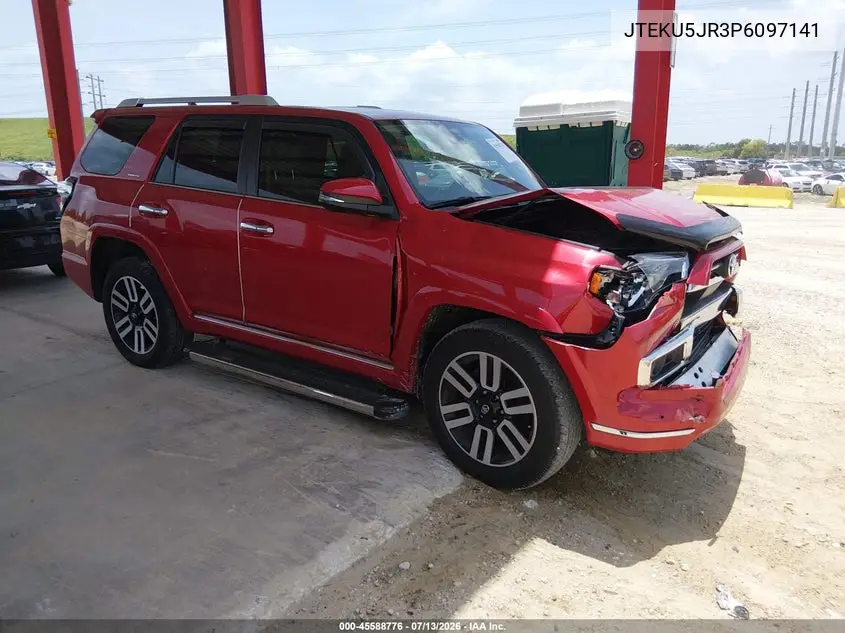 2023 Toyota 4Runner Limited VIN: JTEKU5JR3P6097141 Lot: 45588776