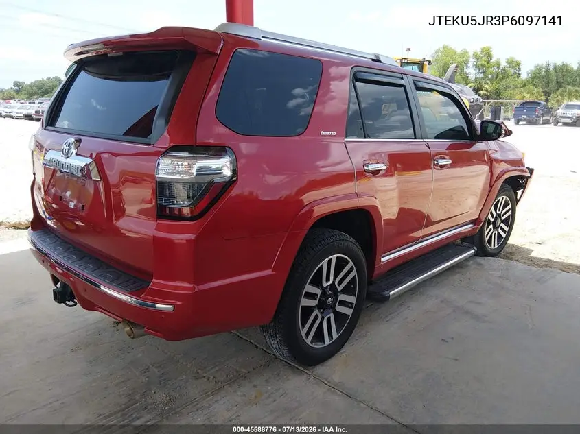 2023 Toyota 4Runner Limited VIN: JTEKU5JR3P6097141 Lot: 45588776