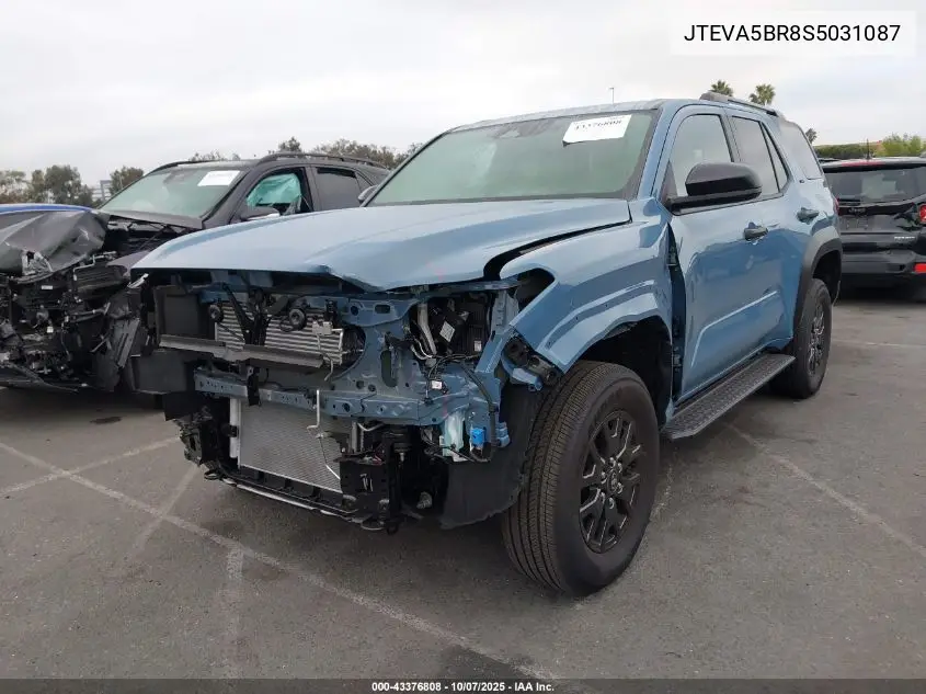 JTEVA5BR8S5031087 2025 Toyota 4Runner Sr5