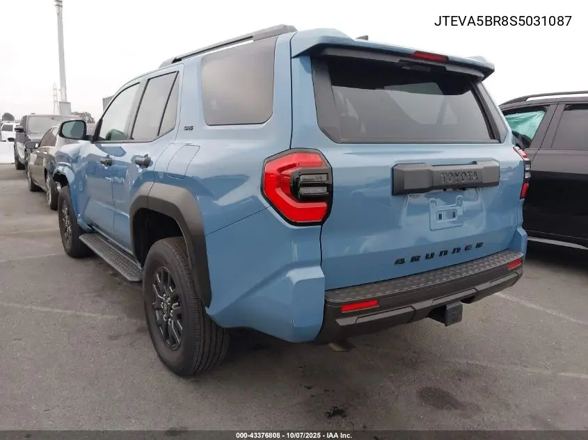 JTEVA5BR8S5031087 2025 Toyota 4Runner Sr5