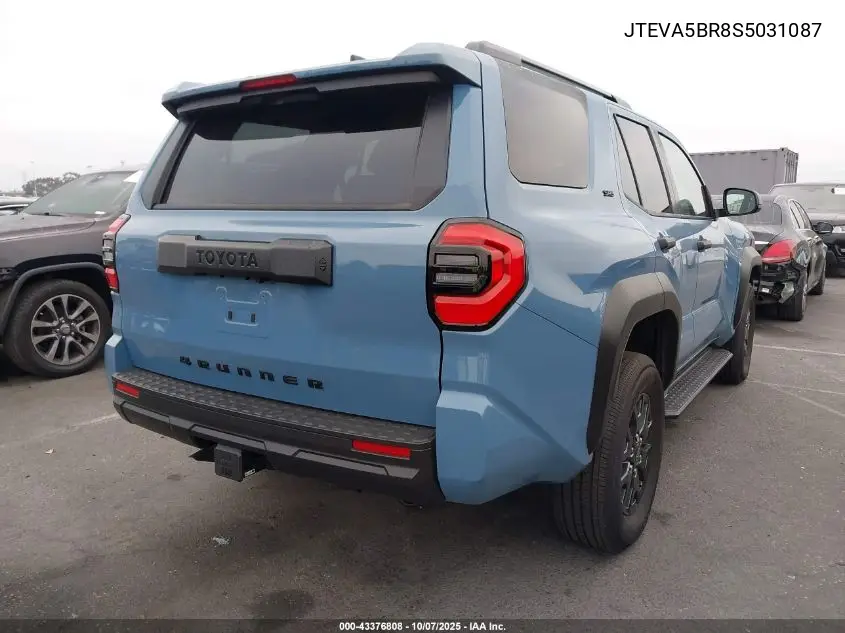 JTEVA5BR8S5031087 2025 Toyota 4Runner Sr5