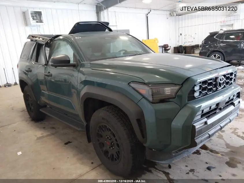 JTEVA5BR6S5031220 2025 Toyota 4Runner Trd Off Road Premium