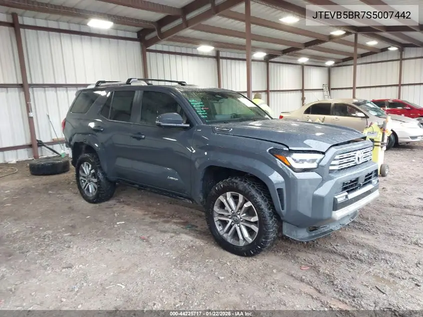 JTEVB5BR7S5007442 2025 Toyota 4Runner Hybrid Limited