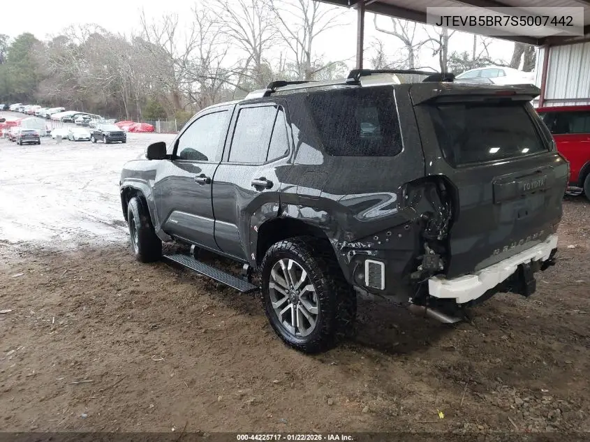 JTEVB5BR7S5007442 2025 Toyota 4Runner Hybrid Limited