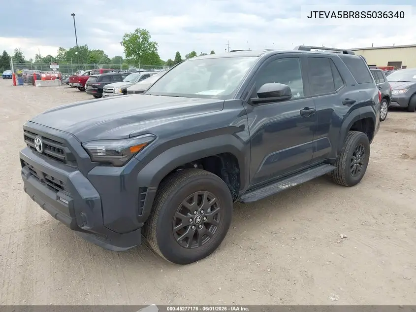 JTEVA5BR8S5036340 2025 Toyota 4Runner Sr5