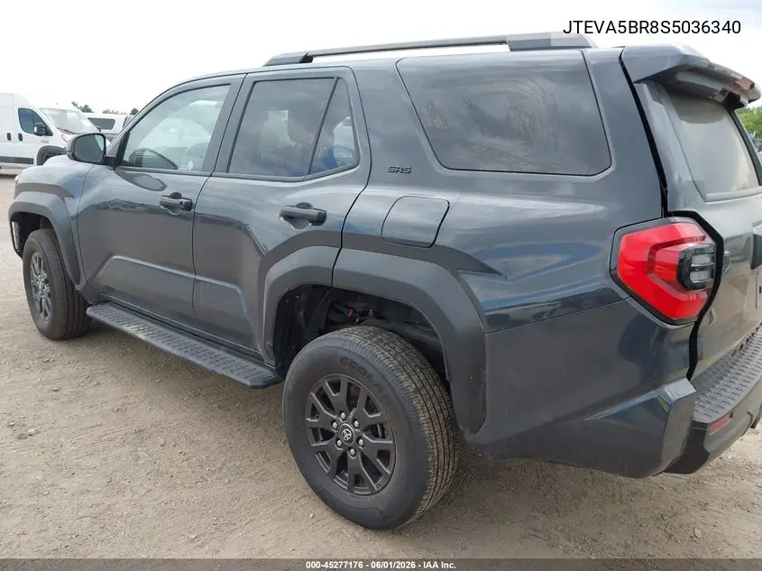 JTEVA5BR8S5036340 2025 Toyota 4Runner Sr5