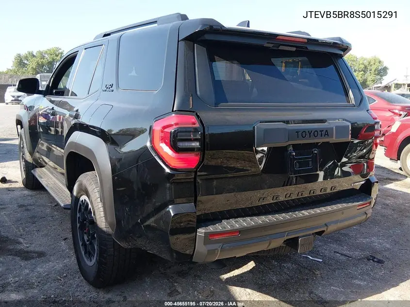 2025 Toyota 4Runner Hybrid Trd Off Road VIN: JTEVB5BR8S5015291 Lot: 45655195