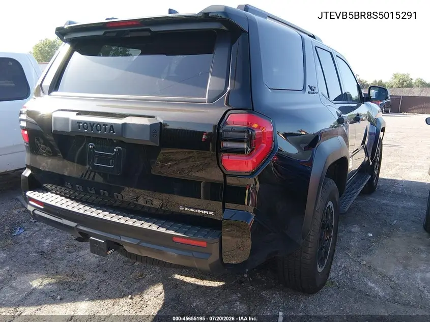 2025 Toyota 4Runner Hybrid Trd Off Road VIN: JTEVB5BR8S5015291 Lot: 45655195