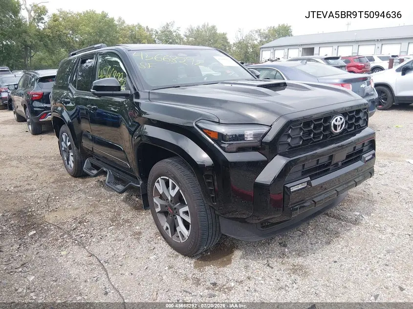 2026 Toyota 4Runner Trd Sport Premium VIN: JTEVA5BR9T5094636 Lot: 45668292