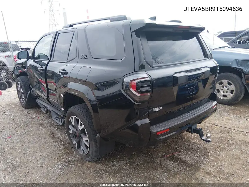 2026 Toyota 4Runner Trd Sport Premium VIN: JTEVA5BR9T5094636 Lot: 45668292