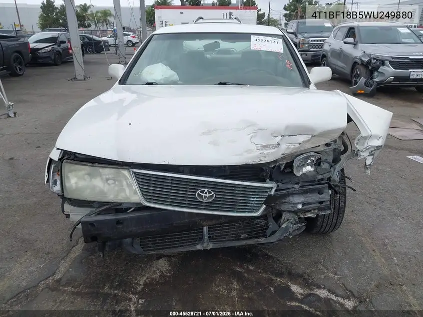 1998 Toyota Avalon Xl VIN: 4T1BF18B5WU249880 Lot: 45528721