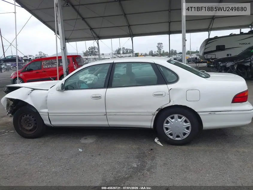 1998 Toyota Avalon Xl VIN: 4T1BF18B5WU249880 Lot: 45528721