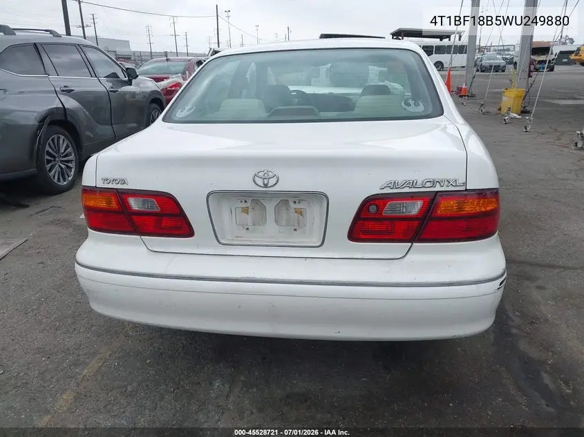 1998 Toyota Avalon Xl VIN: 4T1BF18B5WU249880 Lot: 45528721