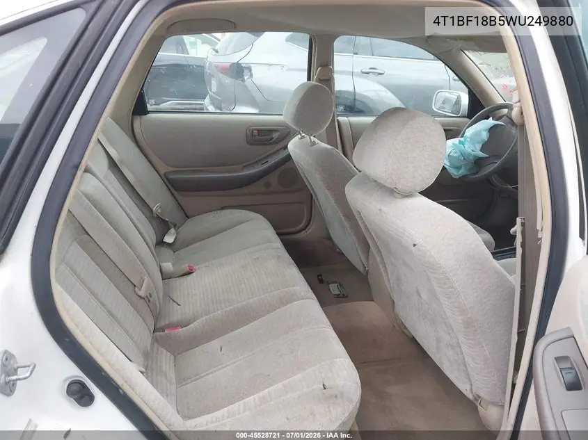 1998 Toyota Avalon Xl VIN: 4T1BF18B5WU249880 Lot: 45528721