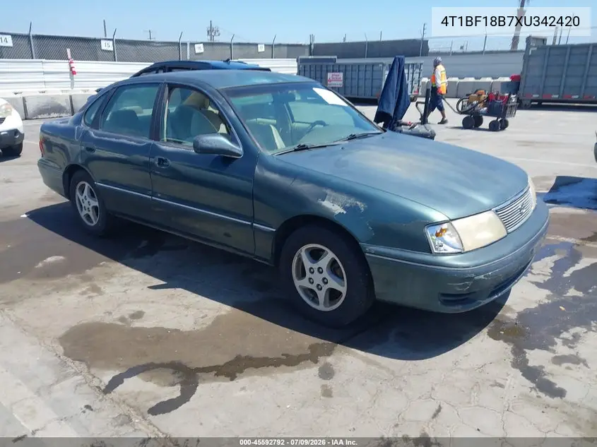 1999 Toyota Avalon Xl VIN: 4T1BF18B7XU342420 Lot: 45592792